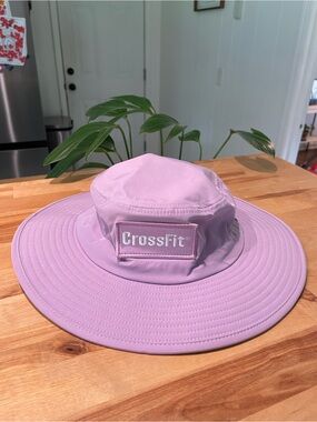 CrossFit Lavender Wide-Brim Sun Hat